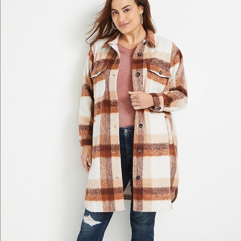 Maurice’s Longline Shacket